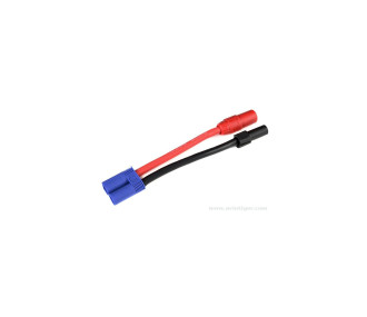 GForce GF-1301-123 Câble adaptateur de puissance Ec-5 mâle en As-150 + XT-150 femelle 10Awg Câble silicone 1 pc