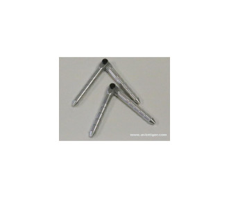CHARNIERE ALU DEMONTABLE Diamètre 6X98mm (2)