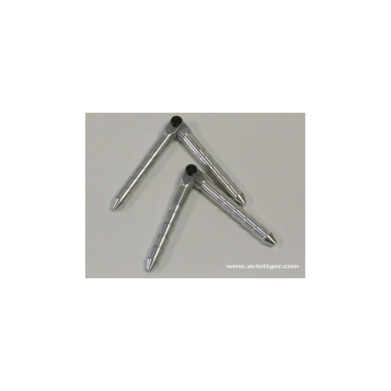 REMOVABLE ALUMINUM HINGES Diameter 6X98mm (2)