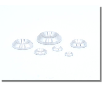 STD ALUMINUM COVER FOR M4 SCREWS 6pcs