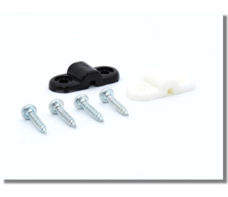 Landing gear clamp for 3 mm diameter cable