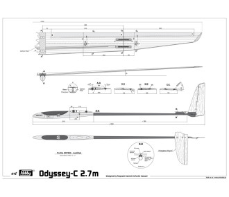 ODYSSEY 2,70m (coda trasversale) Art Hobby