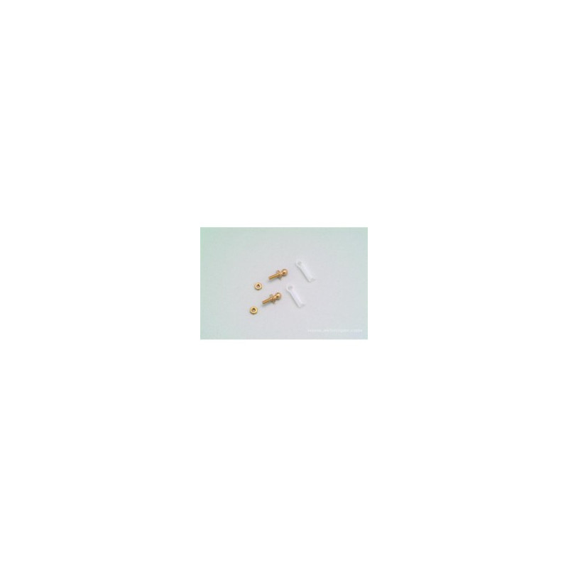 Chapes grande et rotules pour embout fileté de 2mm