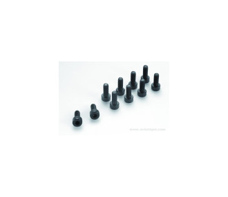 TORNILLO CABEZA PLANA TIPO 6 M3X6 ACERO S10