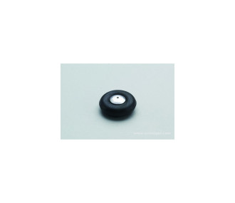 ROULETTE DE QUEUE JANTE ALU 25MM S1