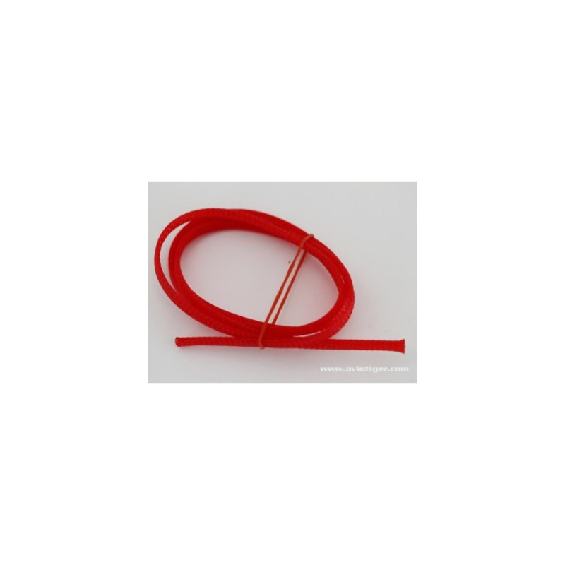 SERVO WIRE PROTECTION SLEEVE 6MM RED 1m