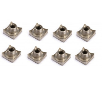 Tuercas cuadradas M2 - 8pc