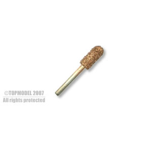CYL. ROUND END DIAM 7mm AXIS 3mm BIG GRAIN
