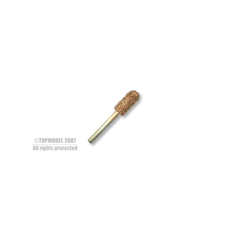 CYL. ROUND END DIAM 7mm AXIS 3mm BIG GRAIN