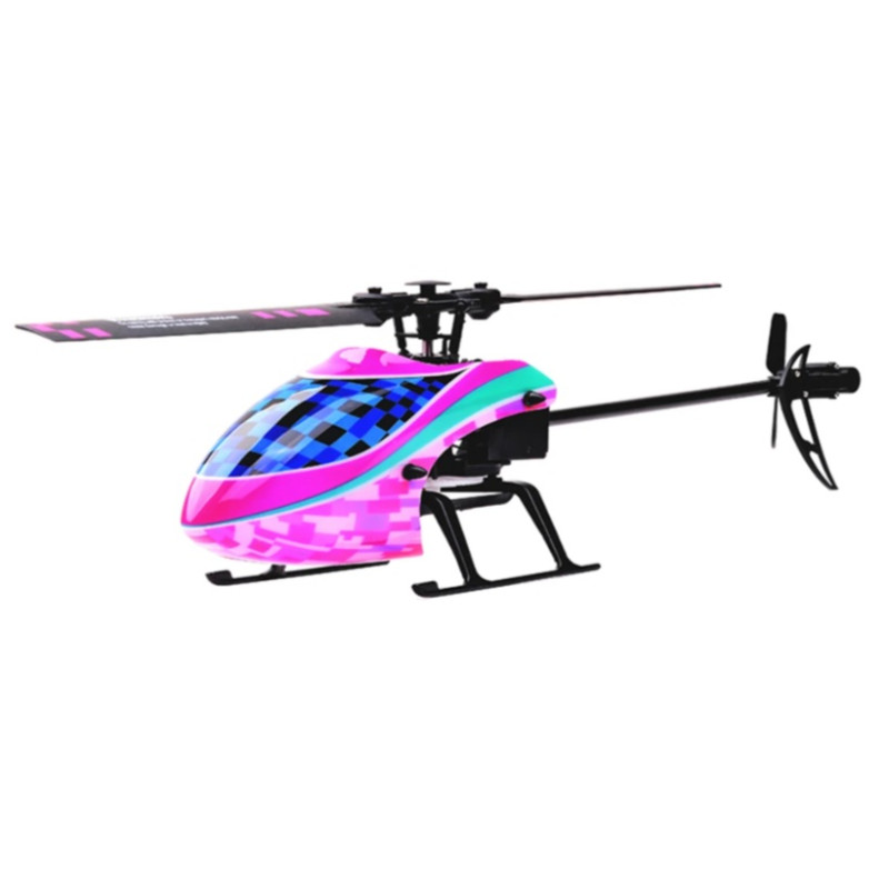 6-axis gyro helicopter flybarless E130 RTF Pink