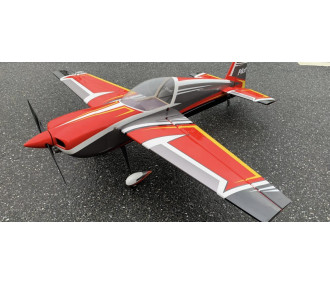 Aerobatic Plane - Pilot RC - Slick 74 - (approx 1.88m) - Red, Grey, White