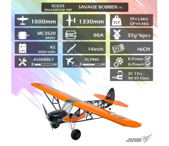 AVION 1.88M Savage Bobber Scale RC Plane