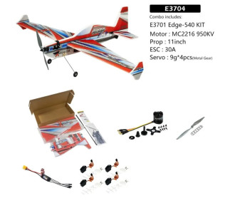 Avion DW Hobby Edge 540 EPP 1100mm avec combo esc , moteur et servo