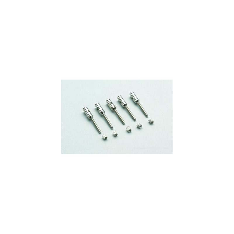 Embout de commande Alu M2 pour tube Carbone dia. 3 mm (S5)