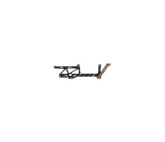 Left Carbon Fiber Board set (Charm Orange)