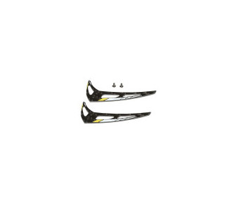Juego de estabilizadores verticales Racing Yellow