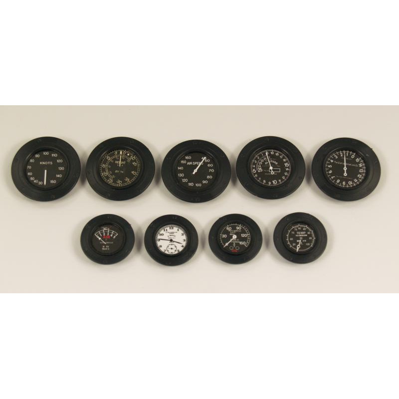 set d'instrument navigation chasseur 1/3