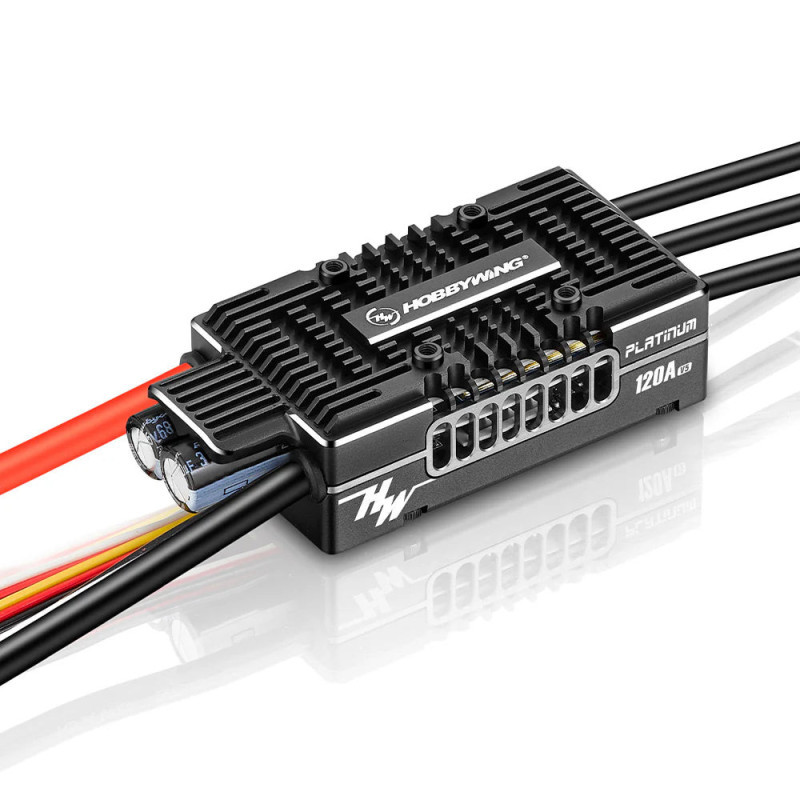 Brushless Controller 3-8S 120 SBEC Platinum V5 HOBBYWING