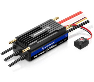 Controleur Brushless bateau SeaKing 200A HV V4 HOBBYWING