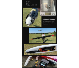 DUALSKY Type Z Cone ø 32mm motor shaft 6,0mm for folding propellers FPS_32Z.6
