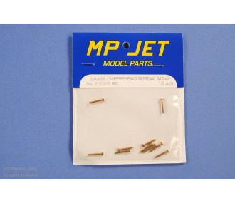 TC BRASS SCREW M1x8 10pcs