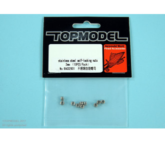 ECROU NYLSTOP M2 10pcs