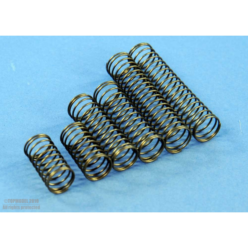 SET WIRE COMPRESSION SPRINGS Ø0.5mm 6pcs