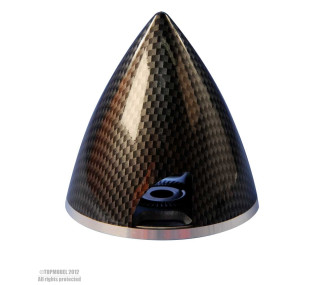 CONE ø57 CARBON LOOK INOVA