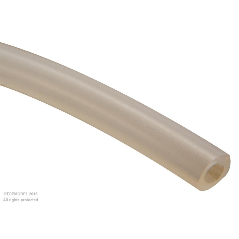 DURIT SILICONE ø3/6mm transparent, 1 m