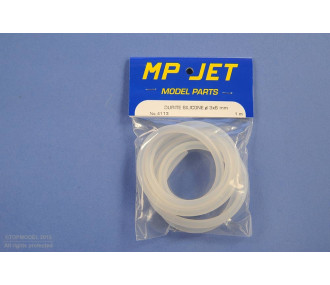 DURIT SILICONE ø3/6mm transparente, 1 m