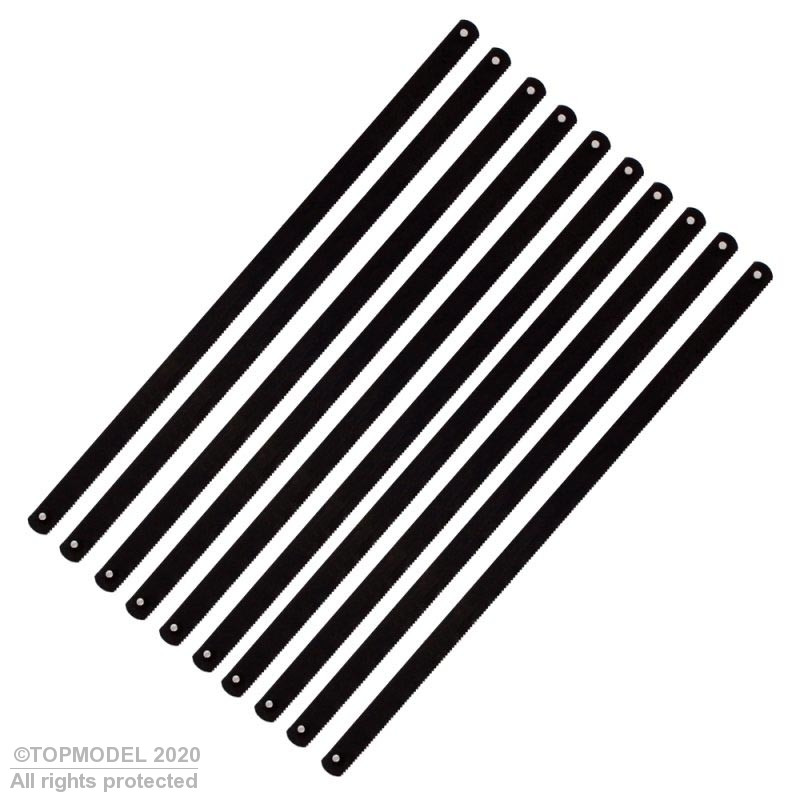 10 JUNIOR HACKSAW BLADES