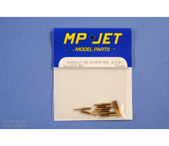 MICRO EMBOUT DE CHAPE ø0,8mm M2 10pcs