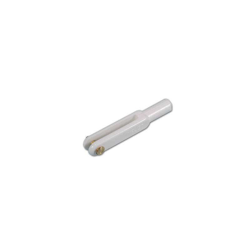 CHAPE NYLON M3 AXE METAL Ø2,5mm 10pcs