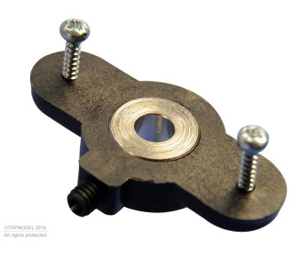 SUPPORT CARENAGE ROUE AXE ø4mm, la paire