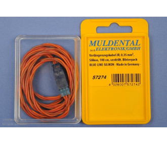 RALLONGE TORSADEE JR/GRAUPNER 100cm