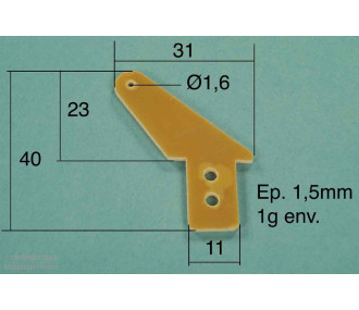FIBRA GUIGNOL 31x40 mm 2pcs