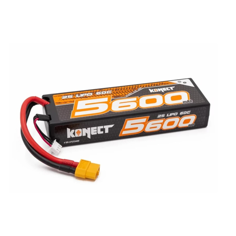 Akku LiPo 2S 7.4V 5600mah 60C Konect XT60