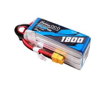Batterie Gens Ace lipo 6S 22.2V 1800mAh 45C prise xt60 G-TECH