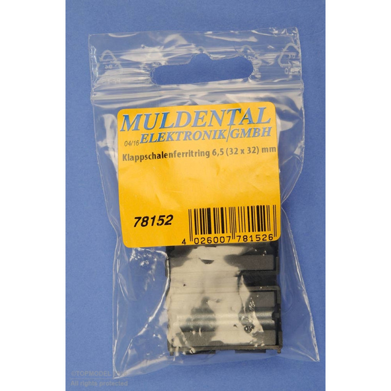 FERRITA CLIPSABLE 6,5 (32x32mm) 1pc