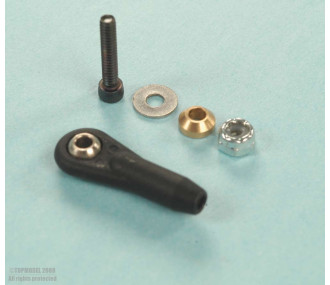 tappo rotondo 4-40 set di 6 pezzi