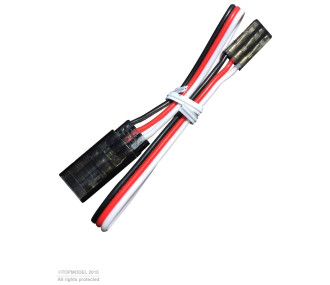 RALLONGE SERVO JR/FUT 100cm FUMEE