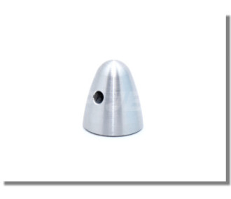 Cono in alluminio filettato M10x1,5/35 mm dia, lunghezza 37 mm