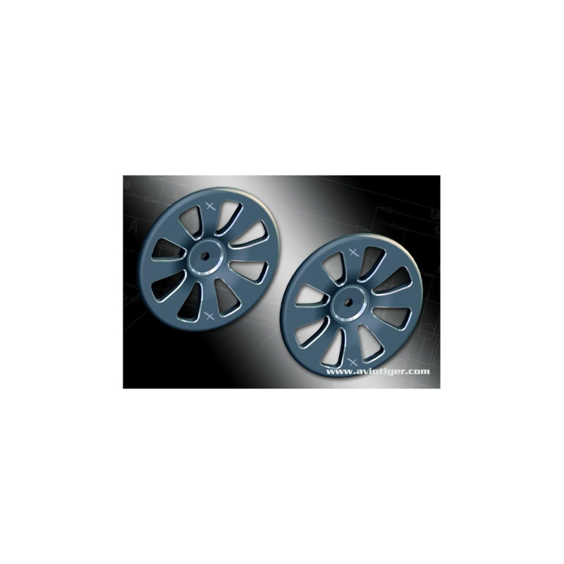 ROUES REGLAGE 1/10 ON ROAD