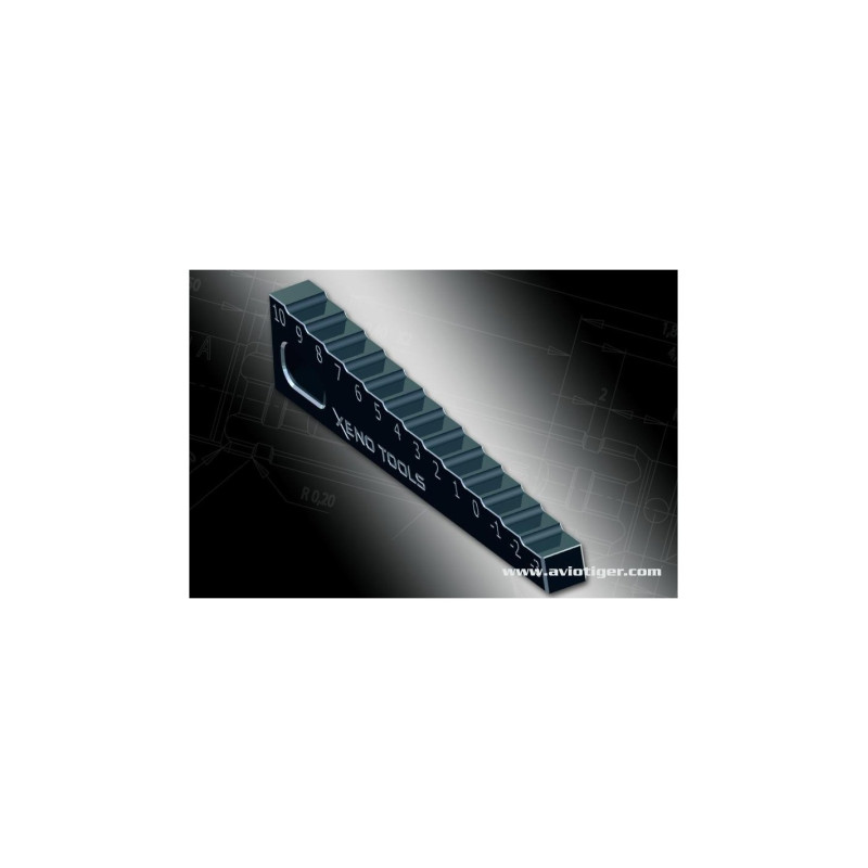CALE CHASSIS 1/10 -3/10MM