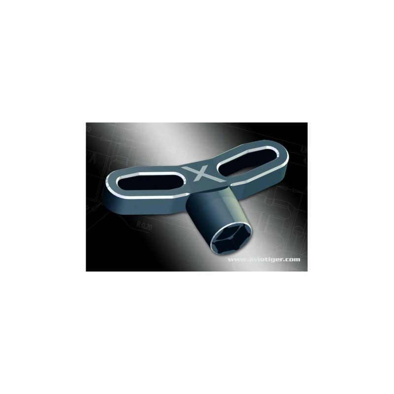 CLE ECROU ROUE 17MM