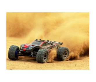 RUSTLER 4X4 BRUSHLESS 2S + HD PARTS ROJO