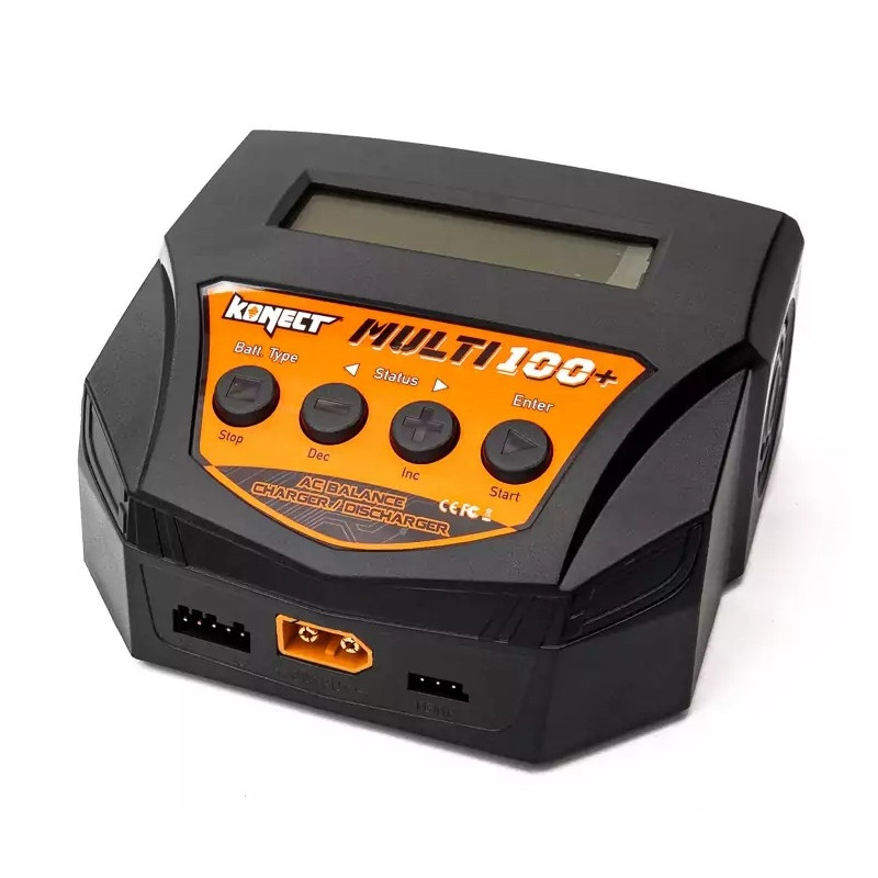 Cargador AC / DC 100W Multi-Funciones carga / descarga equilibrador