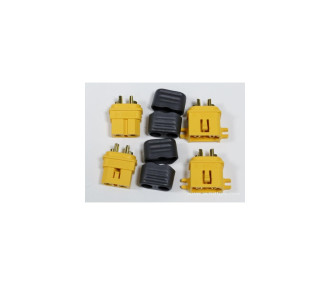 CONNECTEUR XT60L MALE FEMMELLE 2P FIXABLE