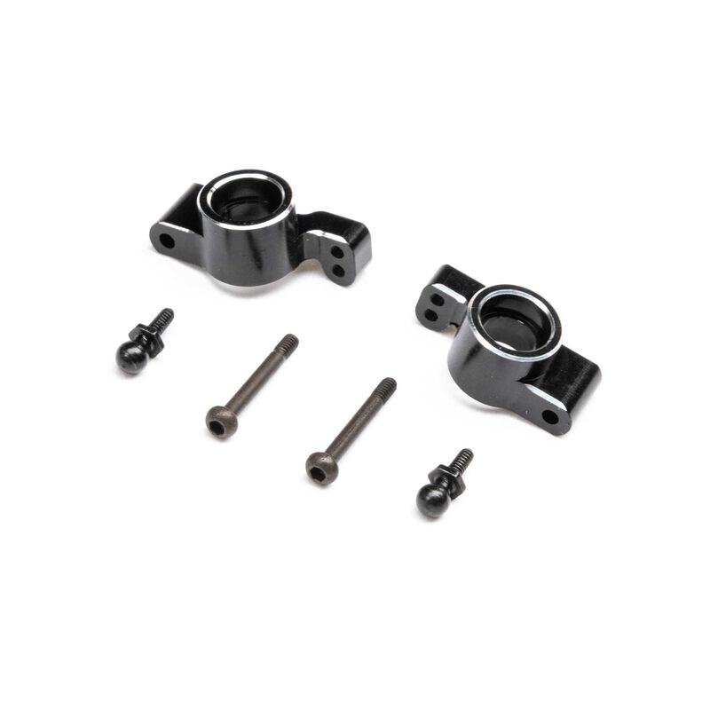 Ejes traseros de aluminio: Micro-B LOSI