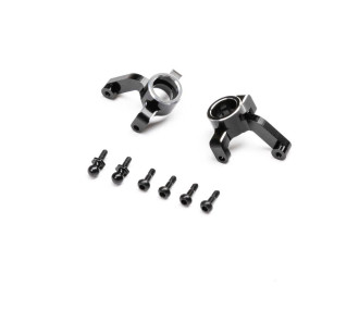 Ejes delanteros de aluminio: Micro-B LOSI